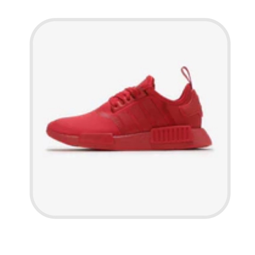 Adidas NMD Red Kids Sneakers SZ 4